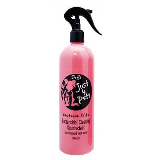 Just 4 Dogs Antibacterial disinfectant spray and odor remover 500 ml