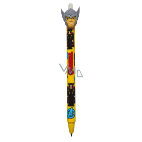 Colorino Rubber pen Marvel Thor yellow, blue refill 0.5 mm
