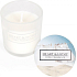 Heart & Home Fresh Linen Soy Scented Votive Candle in Glass, burn time up to 15 hours, 5.8 x 5 cm