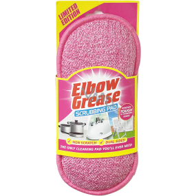 Elbow Grease Pink Washable cleaning sponge for various surfaces 19 x 9,5 cm 1 piece