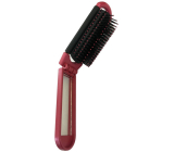 Zazie Foldable hair brush with mirror PRE868