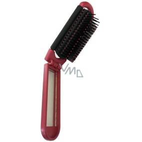 Zazie Foldable hair brush with mirror PRE868
