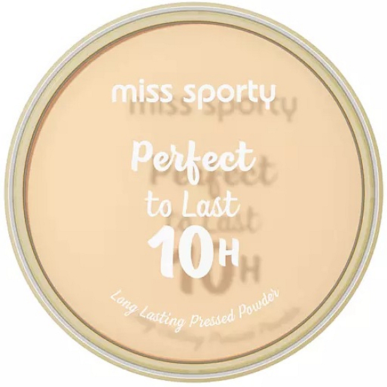 Miss Sporty Perfect to Last 10H Powder 050 Transparent 9 g