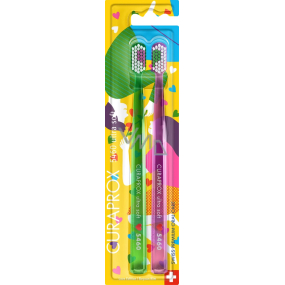 Curaprox CS 5460 Ultra Soft Love Edition softest toothbrush 2 pieces