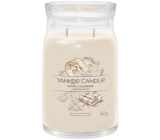 Yankee Candle Warm Cashmere - Warm Cashmere scented candle Signature large glass 2 wicks 567 g
