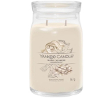 Yankee Candle Warm Cashmere - Warm Cashmere scented candle Signature large glass 2 wicks 567 g