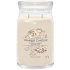 Yankee Candle Warm Cashmere - Warm Cashmere scented candle Signature large glass 2 wicks 567 g