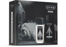 Str8 Rise perfumed deodorant glass 85 ml + shower gel 250 ml, cosmetic set for men