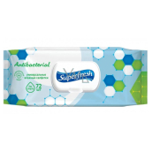 Superfresh Antibacterial Wet Wipes 72 pcs