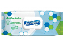 Superfresh Antibacterial Wet Wipes 72 pcs