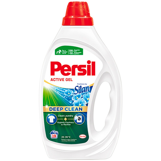 Persil Deep Clean Freshness by Silan Universal Liquid Laundry Gel for coloured clothes 19 doses 855 ml