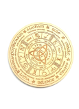Wooden pendulum game board with zodiac sign 15 cm