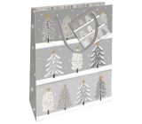 Gift paper bag Christmas WBS 2409 silver CZ/xSK/HU