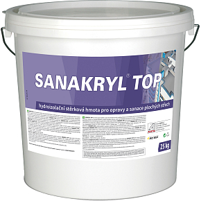 Sanakryl Top waterproofing paint for roofs, gray, 25 kg