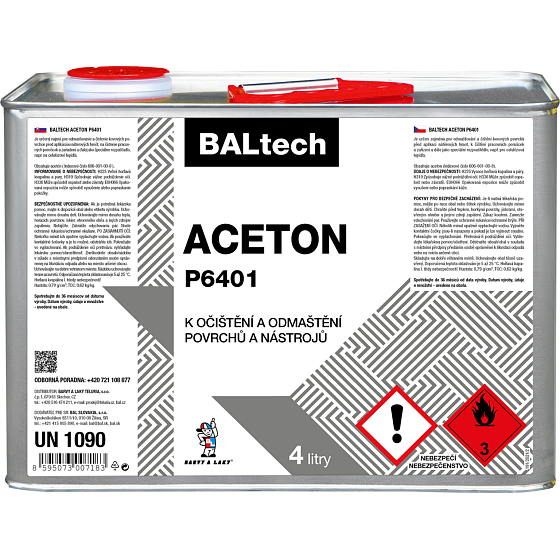BALTECH Acetone P6401, 4 l