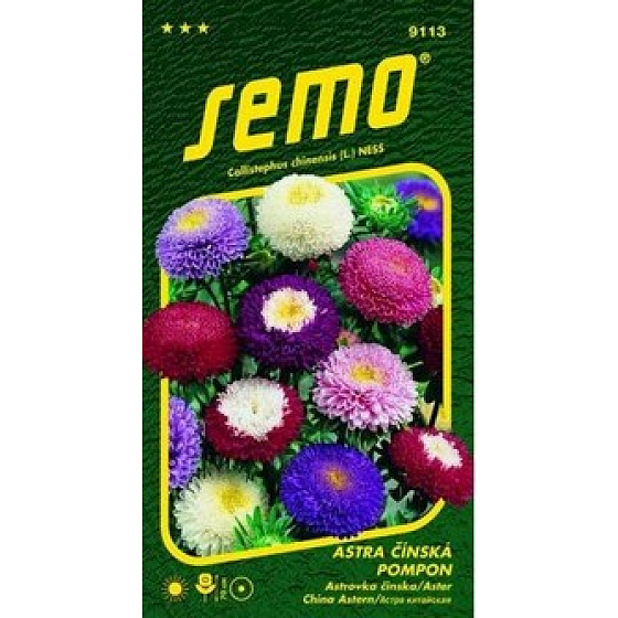 Semo Astra Chinese Pompon Mix 0.5 g