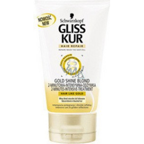 Gliss Kur Gold Shine Blonde 2 minutes intensive hair mask 125 ml