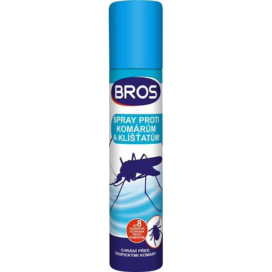 Bros mosquito and tick spray, 90 ml