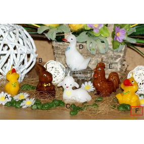 Lima Figurine Duckling candle larger 7 cm 1 piece