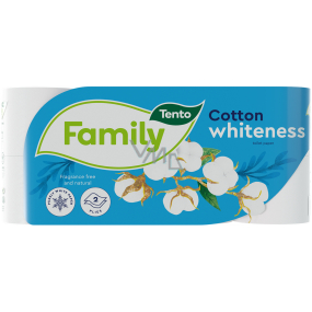 This Family Cotton Whiteness toilet paper white 2 ply 150 pieces 8 pieces