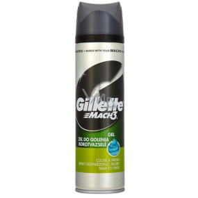 Gillette Mach3 Close & Fresh shaving gel for men 200 ml