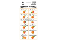 Arch Stickers Home Brandy Marhulovica SK 12 labels
