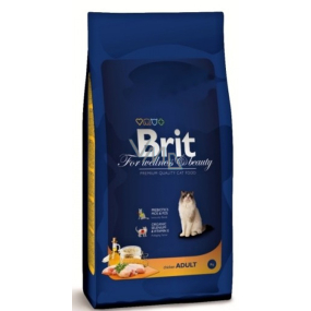 Brit Premium Chicken for adult cats 8 kg Complete food
