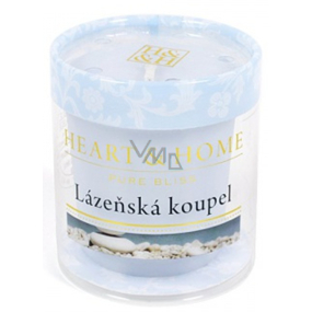 Heart & Home Spa bath Soy candle without packaging burns for up to 15 hours 53 g