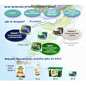 Ariel 3in1 Color gel capsules for washing clothes protect and enliven the colors of 28 pieces 837.2 g