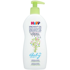 HiPP Babysanft Organic Shower Gel with Natural Almond Oil for Sensitive Skin 400 ml