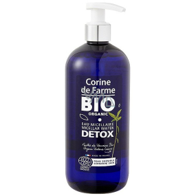 Corine de Farme Bio Organic Detox Verbena Micellar Cleansing Water For Sensitive Skin Dispenser 500 ml