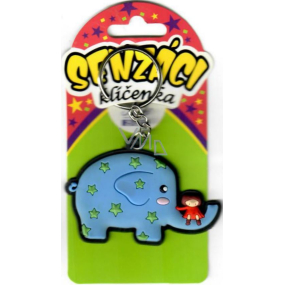 Nekupto Sensational keychain elephant 007 LQ