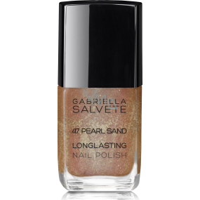 Gabriella Salvete Longlasting Enamel long-lasting nail polish with high gloss 47 Pearl Sand 11 ml