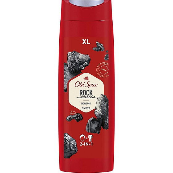 Old Spice Rock 2 in 1 shower gel and shampoo for men 400 ml