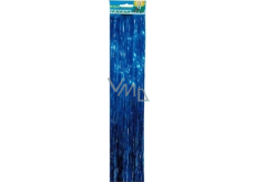 Blue tinsel 45 x 30 cm 1 piece