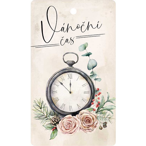 Bohemia Gifts Aromatic Scented Card Christmas Time 11 x 6.3 cm