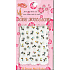 Lily Angel 3D nail stickers flowers, stars 1 sheet