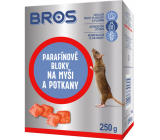 Bros Paraffin blocks for mice and rats 250 g