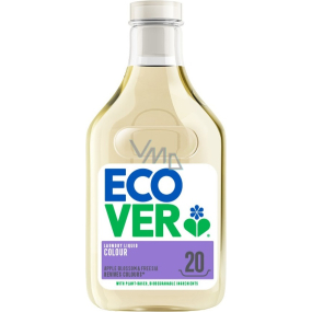 ECOVER Laundry Liquid Colour eco-friendly washing gel for washing coloured laundry 20 doses 1 l