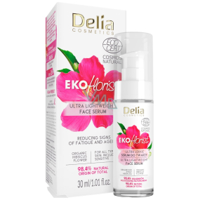 Delia Cosmetics Ekoflorist Facial Serum to reduce signs of fatigue and aging 30 ml