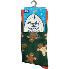 Albi Colored socks universal size Gingerbread men 1 pair