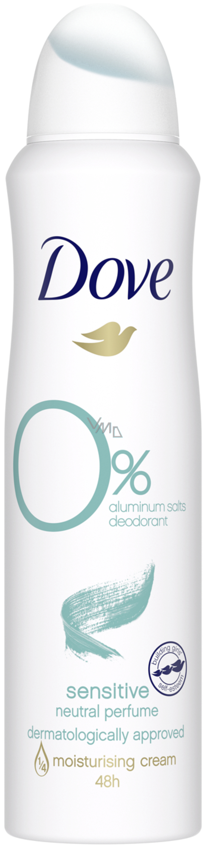 Dove 0 Aluminum Sensitive deodorant spray for women 150 ml VMD