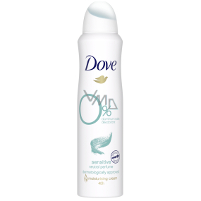 Dove 0% Aluminum Sensitive deodorant spray for women 150 ml