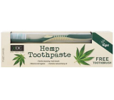 Xoc Hemp Toothpaste toothpaste with hemp oil 100 ml + toothbrush 1 piece