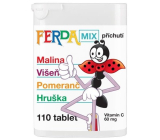 Ferda Mix vitamin C food supplement with sweeteners 60 mg 35 g 110 tablets