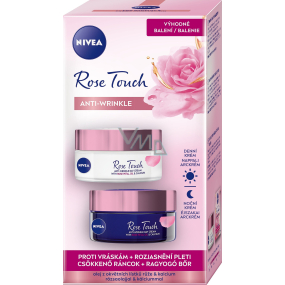 Nivea Rose Touch Anti-wrinkle Day Cream 50 ml + Anti-wrinkle Night Cream 50 ml, duopack