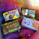 English Soap Make Life Flamazing - Flamingos natural perfumed toilet soap with shea butter 190 g