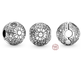 Charm Sterling silver 925 Marvel Star Wars Death Star bead bracelet