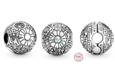 Charm Sterling silver 925 Marvel Star Wars Death Star bead bracelet
