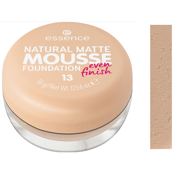 Essence Natural Matte Mousse Foundation mousse make-up 13 16 g